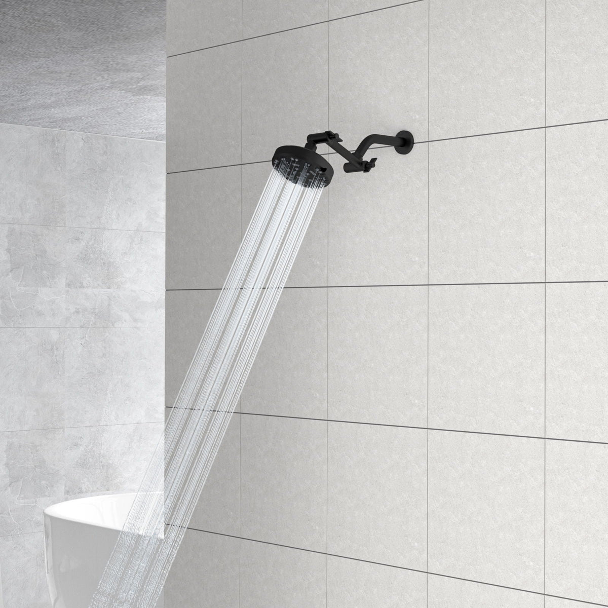 Sleek Design Stainless Steel Shower Arm Extension, photo 5 of 28