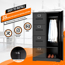 Storage Vertical Filing Cabinet With Lock by HouseOfZazla
