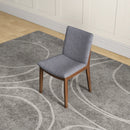 Laura - Mid-Century Modern Solid Wood Dining Chair (Set of 2) by HouseOfZazla