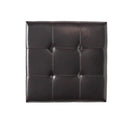 35inch Storage Ottoman, Large Square Ottoman Bench with Storage, Tufted Ottomans Footstool for Living Room