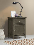 1 Drawer / 1 Door Nightstand by HouseOfZazla