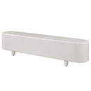 Keely - TV Stand - White High Gloss by Unique Piece Furniture