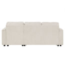 Convertible L Shaped Sofa Couch With Storage, Cup Holders, USB Ports by HouseOfZazla