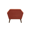 Modern Lounge Chair With Button Tufting