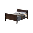 Louis Phillipe - Panel Sleigh Bed by HouseOfZazla
