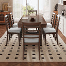 7-Piece Extendable Dining Table Set