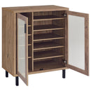 Stagg - 2 Door Shoe Storage Cabinet - Natural by HouseOfZazla
