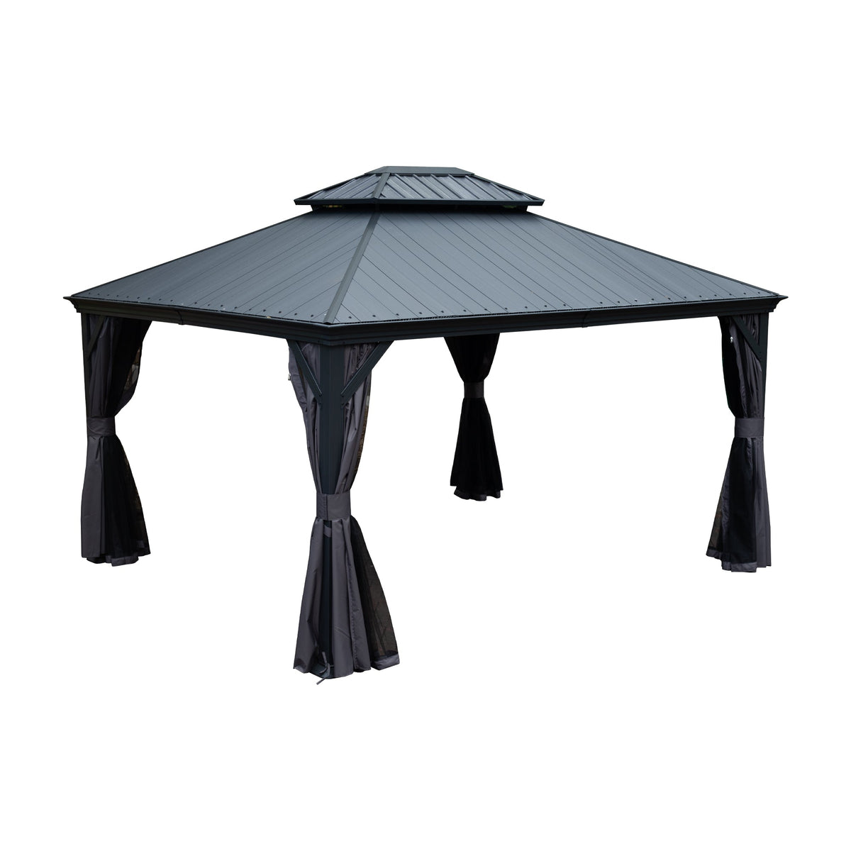 10'x12' Hardtop Gazebo with Resin Roof, photo 2 of 10