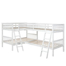 L Shaped Bunk Bed With Ladder by HouseOfZazla