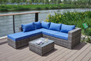 Patio Sofa With Cushions by Unique Piece Furniture