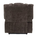 Pacay - Power Recliner With Lift, Heating & Massage - Brown Chenille by Unique Piece Furniture