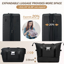 Hardside Luggage Set - 5 Piece with USB Port & TSA Lock
