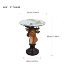 Deer Head Accent Table