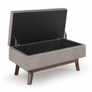 Owen - Upholstered Rectangular Storage Ottoman by Unique Piece Furniture