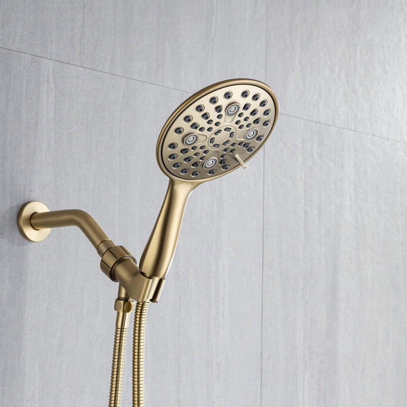 6 In. Detachable Handheld Shower Head Shower Faucet Shower System