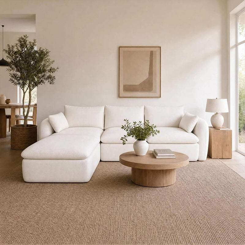 Fully Sponge Compressed Sectional Sofa, photo 2 of 9