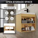 Modern Bathroom Vanity Sink Combo With Spacious Storage by HouseOfZazla