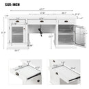 67" Modern Executive Desk