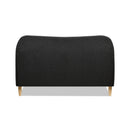 Roman - Curved Headboard Upholstered Platform Bed by HouseOfZazla