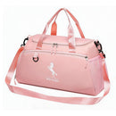 Gym Duffle Bag with Shoe Compartment & Wet Pocket 37L