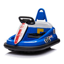 6V Kids Ride on Electric Go Kart Bumper Car W/Parents Remote Control,Three Speed Adjustable,LED Lights,Horn,Bluetooth,Player&360Spin,Vehicle body with Anti-collision padding for 18m+.
