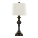 Montgomery 29" Contemporary Metal Table Lamp Set of 2 in Oil Rubbed Bronze