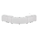 Nova - Sectional With Bluetooth Speaker, LED And Lifting Wine Cabinet by HouseOfZazla