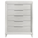Marmore 5-drawer Bedroom Chest of Drawers White
