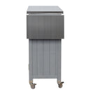 Foldable Outdoor Kitchen Island Patio Kitchen Cart