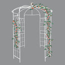 Metal Garden Arch Iron Garden Arbors Gazebo Dia High Birdcage Shape Pergola Pavilion For Wedding Ceremony by HouseOfZazla