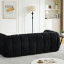 Modern Sofa With Piano Key Backrest