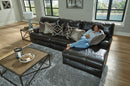 Como - 3 Piece Italian Leather Match Reclining Sectional by Unique Piece Furniture