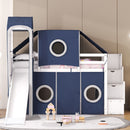 Loft Bed With Tent And Tower by HouseOfZazla