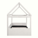 Upholstered House Style Daybed With LED Light Strips