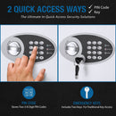 48 Keys, Key Cabinet Digital Keypad Wall Safe - White by HouseOfZazla