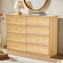 Modern Drawer Dresser For Bedroom, Ample Storage Wide Chest Of Drawers by HouseOfZazla