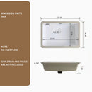 Rectangular Undermount Bathroom Sink