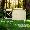 11 x 11ft Pop Up Tent with Removable Roof Cover by HouseOfZazla