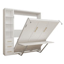 Folding Vertical Murphy Wall Bed by HouseOfZazla