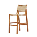 30.5 Inch Seat Height Outdoor Acacia Solid Wood Patio Furniture Set by HouseOfZazla