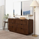 Lola - Dresser With 6 Drawers - Dark Brown by Unique Piece Furniture