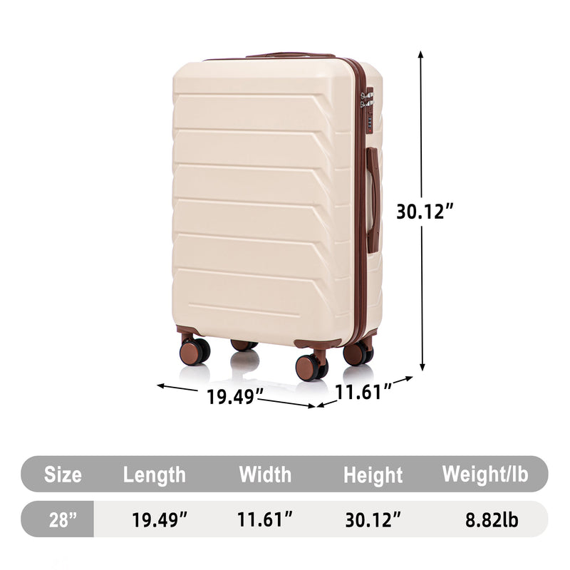28 Inch ABS Hard Shell Large Travel Checked Luggage, photo 3 of 10