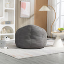Bedding Bean Bag Sofa Chair High Pressure Foam With Footrest by Unique Piece Furniture