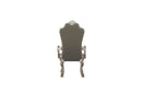 Dresden Synthetic Leather & Vintage Bone Dining Chair by HouseOfZazla