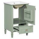 Retro Bathroom Vanity With Sink by HouseOfZazla
