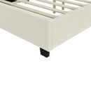 Upholstered Platform Bed With Big Headboard by HouseOfZazla