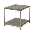 Corbeta 3-Piece Metal Frame Wood Living Room Coffee Table Set