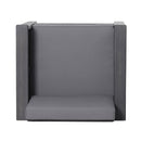 Slat Design Club Chairs With Cushions