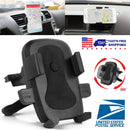 Car Phone Mount Universal 360¡ Rotation Phone Holder Air Vent Car Phone Mount Stand for iPhone XS/XS Max/XS/X Galaxy S10/S9+/S8 Google Huawei