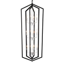 12-Light Farmhouse Kitchen Chandeliers, Matte